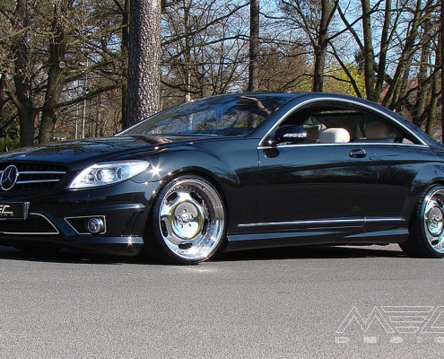 C216 W216 CL Mercedes Tuning AMG Bodykit Felgen Auspuff Spurverbreiterung Carbon