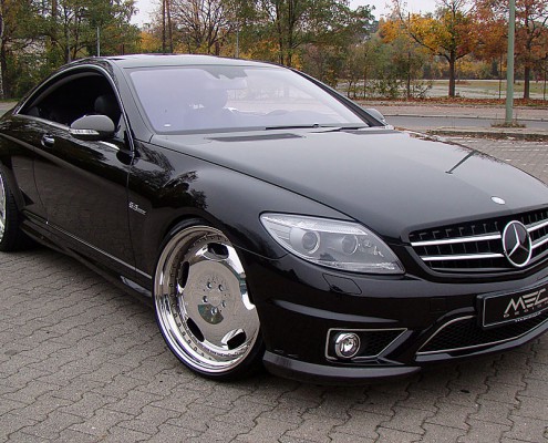 C216 W216 CL Mercedes Tuning AMG Bodykit Felgen Auspuff Spurverbreiterung Carbon