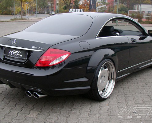 C216 W216 CL Mercedes Tuning AMG Bodykit Felgen Auspuff Spurverbreiterung Carbon