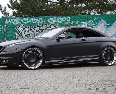 C216 W216 CL Mercedes Tuning AMG Bodykit Felgen Auspuff Spurverbreiterung Carbon