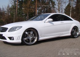 C216 W216 CL Mercedes Tuning AMG Bodykit Felgen Auspuff Spurverbreiterung Carbon