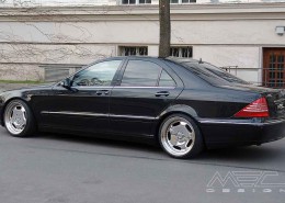 W220 V220 S-Klasse Mercedes Tuning AMG Bodykit Felgen Auspuff Spurverbreiterung Carbon