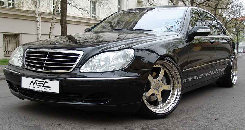 W220 V220 S-Class Mercedes Tuning AMG Bodykit Wheels Exhaust Spacer Carbon