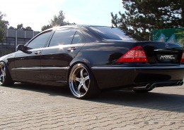 W220 V220 S-Klasse Mercedes Tuning AMG Bodykit Felgen Auspuff Spurverbreiterung Carbon