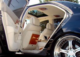 W220 V220 S-Class Mercedes Tuning AMG Interior Carbon Leather