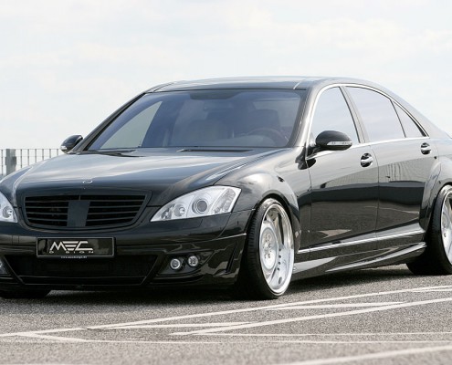 W221 V221 S-Klasse Mercedes Tuning AMG Bodykit Felgen Auspuff Spurverbreiterung Carbon