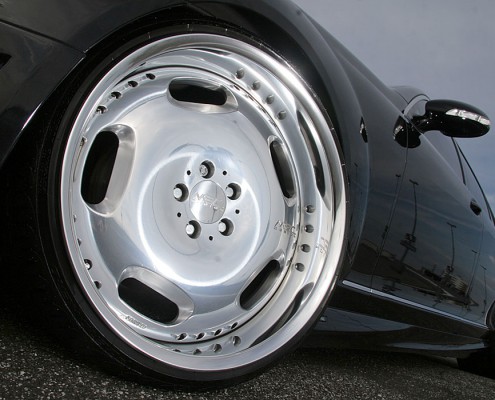 W221 V221 S-Klasse Mercedes Tuning AMG Bodykit Felgen Auspuff Spurverbreiterung Carbon