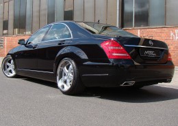 W221 V221 S-Klasse Mercedes Tuning AMG Bodykit Felgen Auspuff Spurverbreiterung Carbon