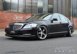 W221 V221 S-Klasse Mercedes Tuning AMG Bodykit Felgen Auspuff Spurverbreiterung Carbon