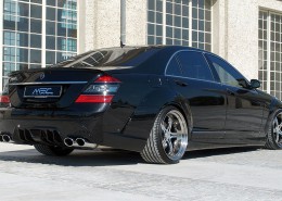 W221 V221 S-Klasse Mercedes Tuning AMG Bodykit Felgen Auspuff Spurverbreiterung Carbon