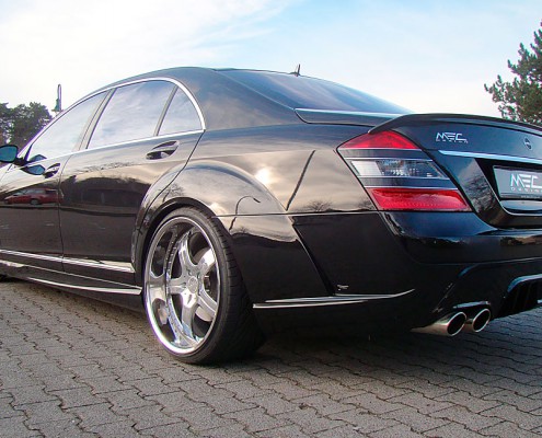 W221 V221 S-Class Mercedes Tuning AMG Bodykit Wheels Exhaust Spacer Carbon
