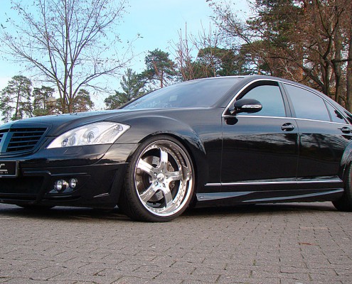 W221 V221 S-Class Mercedes Tuning AMG Bodykit Wheels Exhaust Spacer Carbon