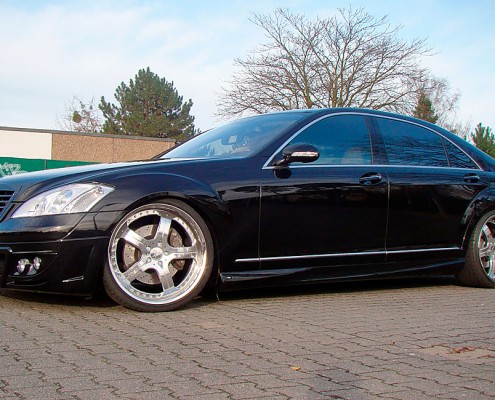 W221 V221 S-Class Mercedes Tuning AMG Bodykit Wheels Exhaust Spacer Carbon