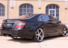 W221 V221 S-Klasse Mercedes Tuning AMG Bodykit Felgen Auspuff Spurverbreiterung Carbon