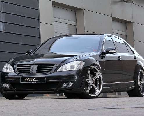 W221 V221 S-Klasse Mercedes Tuning AMG Bodykit Felgen Auspuff Spurverbreiterung Carbon