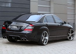 W221 V221 S-Klasse Mercedes Tuning AMG Bodykit Felgen Auspuff Spurverbreiterung Carbon