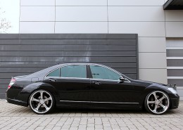 W221 V221 S-Klasse Mercedes Tuning AMG Bodykit Felgen Auspuff Spurverbreiterung Carbon