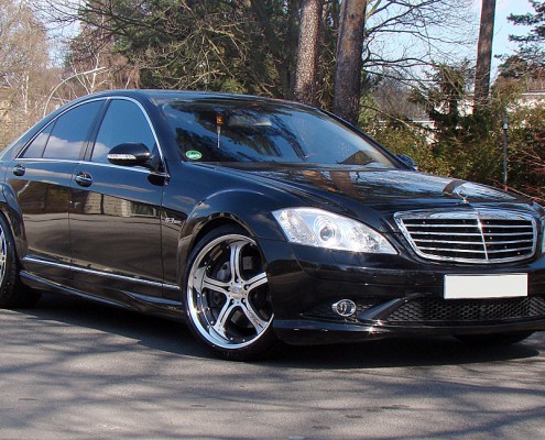 W221 V221 S-Class Mercedes Tuning AMG Bodykit Wheels Exhaust Spacer Carbon