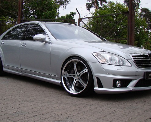 W221 V221 S-Class Mercedes Tuning AMG Bodykit Wheels Exhaust Spacer Carbon
