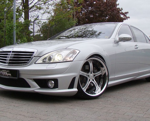 W221 V221 S-Class Mercedes Tuning AMG Bodykit Wheels Exhaust Spacer Carbon