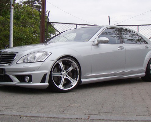 W221 V221 S-Class Mercedes Tuning AMG Bodykit Wheels Exhaust Spacer Carbon