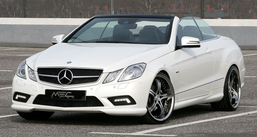 E350CDI with mecxtremeIII 1pc. Wheel Satin Black Edition and Exhaust