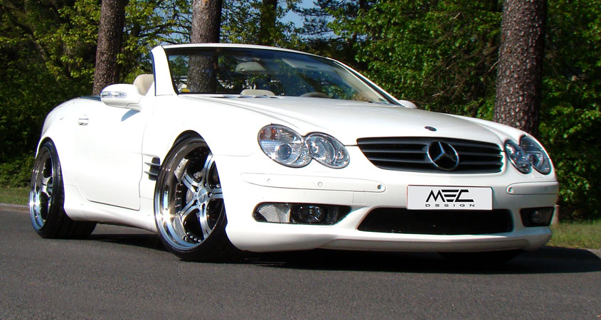 R230 SL Roadster Mercedes Tuning AMG Bodykit Wheels Exhaust Spacer Carbon