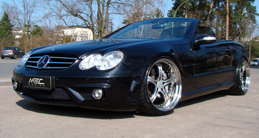 R230 SL Roadster Mercedes Tuning AMG Bodykit Wheels Exhaust Spacer Carbon