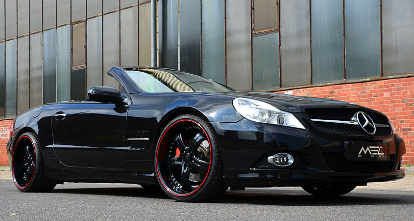 R230 SL Roadster Mercedes Tuning AMG Bodykit Wheels Exhaust Spacer Carbon