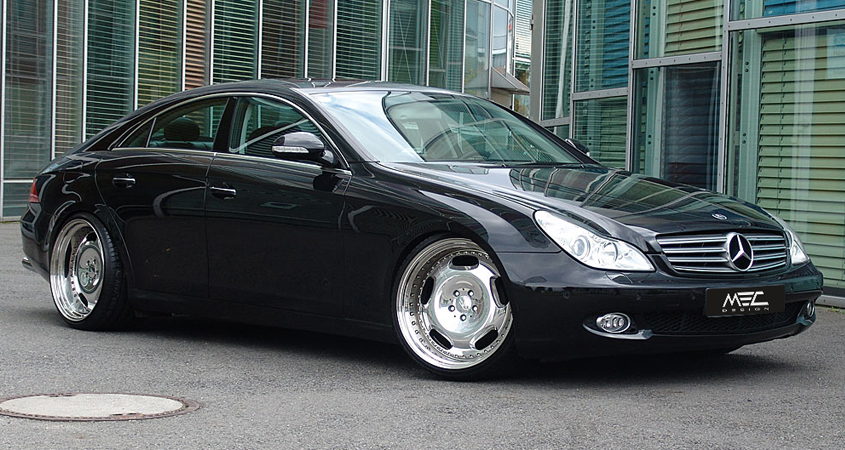 W219 CLS Tuning AMG Bodykit Felgen Auspuff Spurverbreiterung Carbon