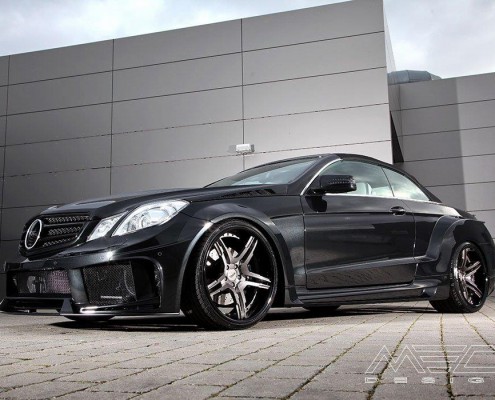 C207 A207 Mercedes Tuning AMG Bodykit Felgen Auspuff Spurverbreiterung Carbon