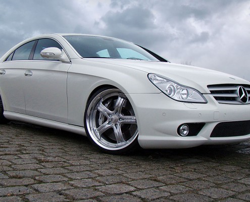 W219 CLS Mercedes Tuning AMG Bodykit Wheels Exhaust Spacer Carbon