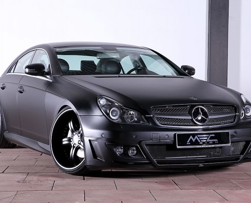 W219 CLS Mercedes Tuning AMG Bodykit Felgen Auspuff Spurverbreiterung Carbon