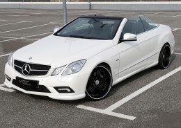 E350CDI with mecxtremeIII 1pc. Wheel Full Matt Black Edition and Exhaust