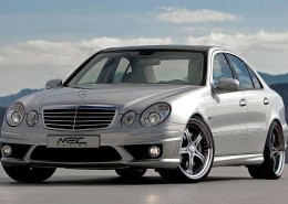W211 S211 E-Klasse Mercedes Tuning AMG Bodykit Felgen Auspuff Spurverbreiterung Carbon