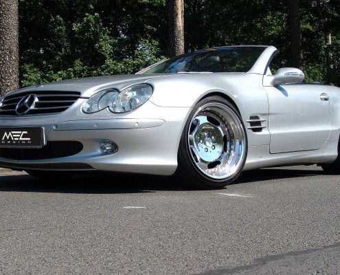 R230 SL Roadster Mercedes Tuning AMG Bodykit Wheels Exhaust Spacer Carbon