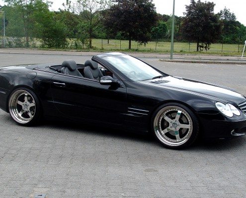 R230 SL Roadster Mercedes Tuning AMG Bodykit Wheels Exhaust Spacer Carbon