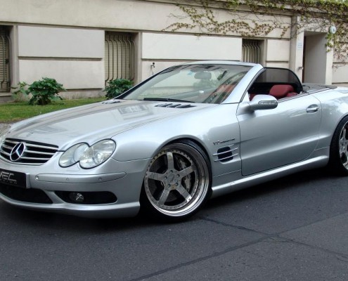 R230 SL Roadster Mercedes Tuning AMG Bodykit Wheels Exhaust Spacer Carbon