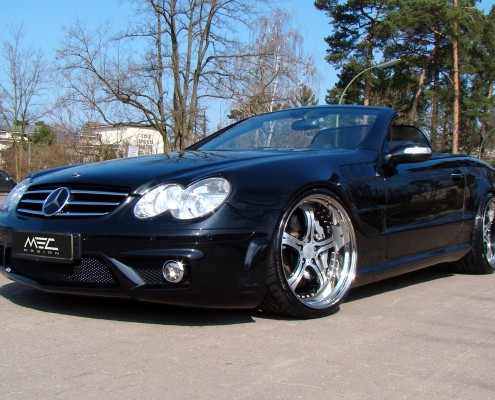 R230 SL Roadster Mercedes Tuning AMG Bodykit Wheels Exhaust Spacer Carbon