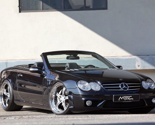 R230 SL Roadster Mercedes Tuning AMG Bodykit Wheels Exhaust Spacer Carbon