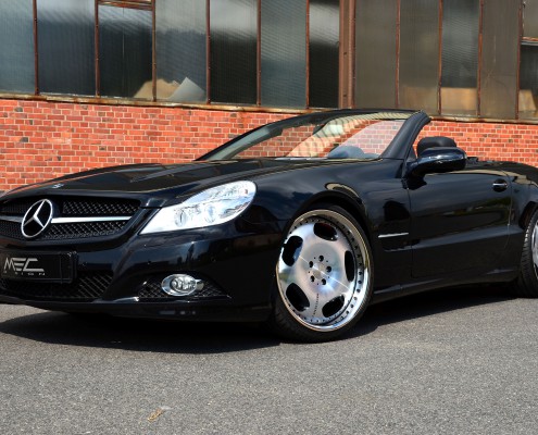 R230 SL Roadster Mercedes Tuning AMG Bodykit Wheels Exhaust Spacer Carbon