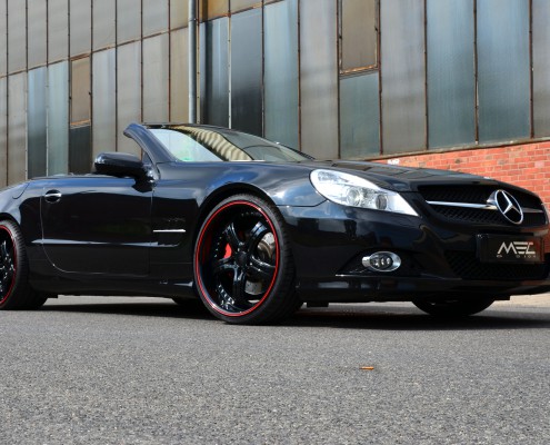 R230 SL Roadster Mercedes Tuning AMG Bodykit Wheels Exhaust Spacer Carbon