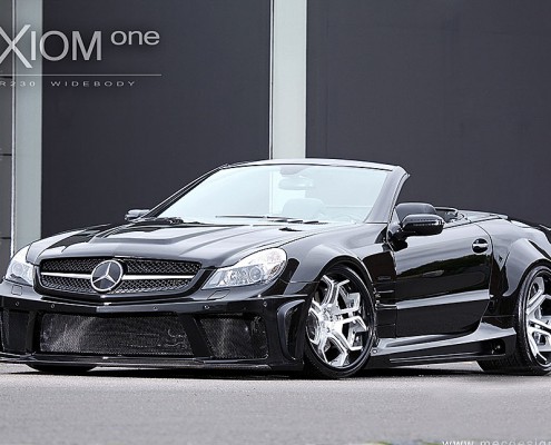 R230 SL Roadster Mercedes Tuning AMG Bodykit Wheels Exhaust Spacer Carbon