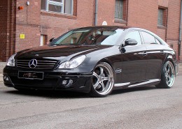 Black CLS with bodykit and mecxtremeIII 9,5 + 11 x 20