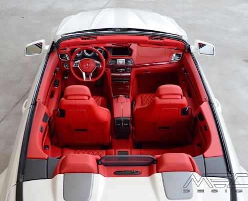 C207 A207 Mercedes Tuning AMG Interior Carbon Leather