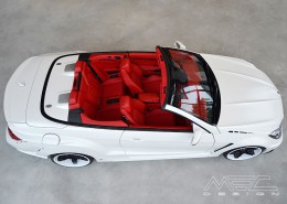 C207 A207 Mercedes Tuning AMG Interior Carbon Leather