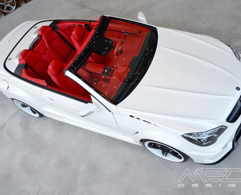 C207 A207 Mercedes Tuning AMG Interieur Carbon Leder