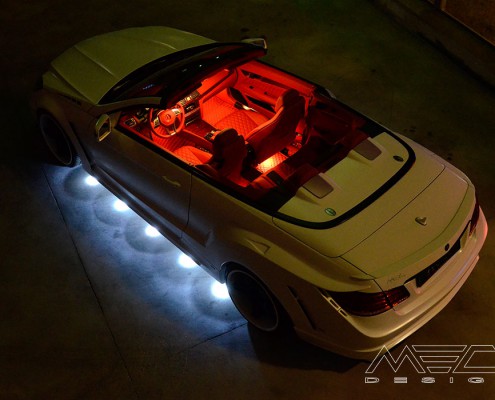 C207 A207 Mercedes Tuning AMG Interior Carbon Leather