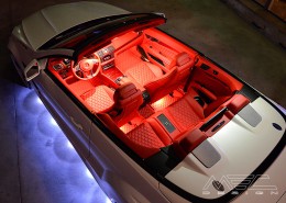 C207 A207 Mercedes Tuning AMG Interieur Carbon Leder