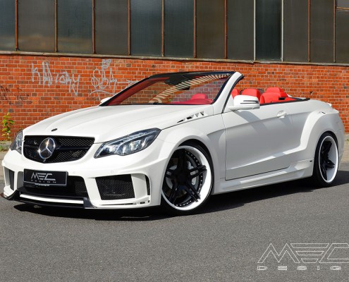 C207 A207 Mercedes Tuning AMG Bodykit Felgen Auspuff Spurverbreiterung Carbon